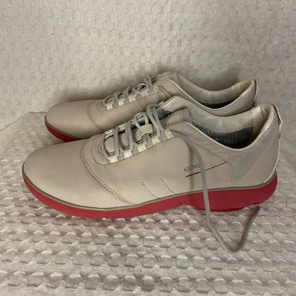 GEOX Respira Nebula Women's size 8 off white color soles - like new - Picture 15 of 16